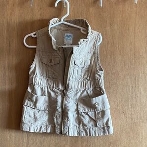 Old Navy Beige Utility Vest